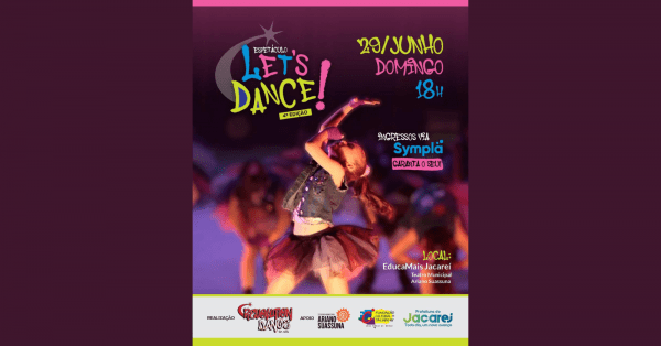 Banner Espetáculo Let's Dance