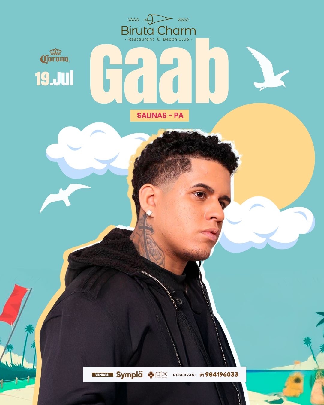 Gaab - Biruta Charm em Salinópolis