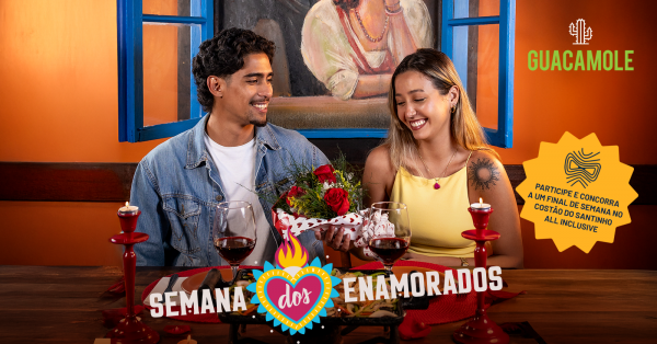 Banner Jantar especial Dia dos Namorados - Guacamole Curitiba