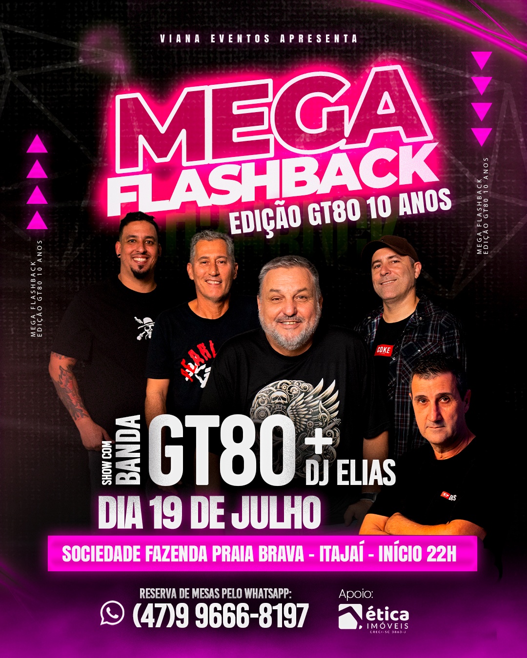 MEGA FLASHBACK EDIÇÃO 10 ANOS GT80