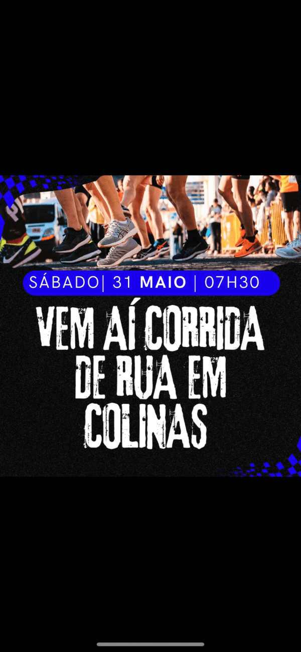Banner Corrida de rua
