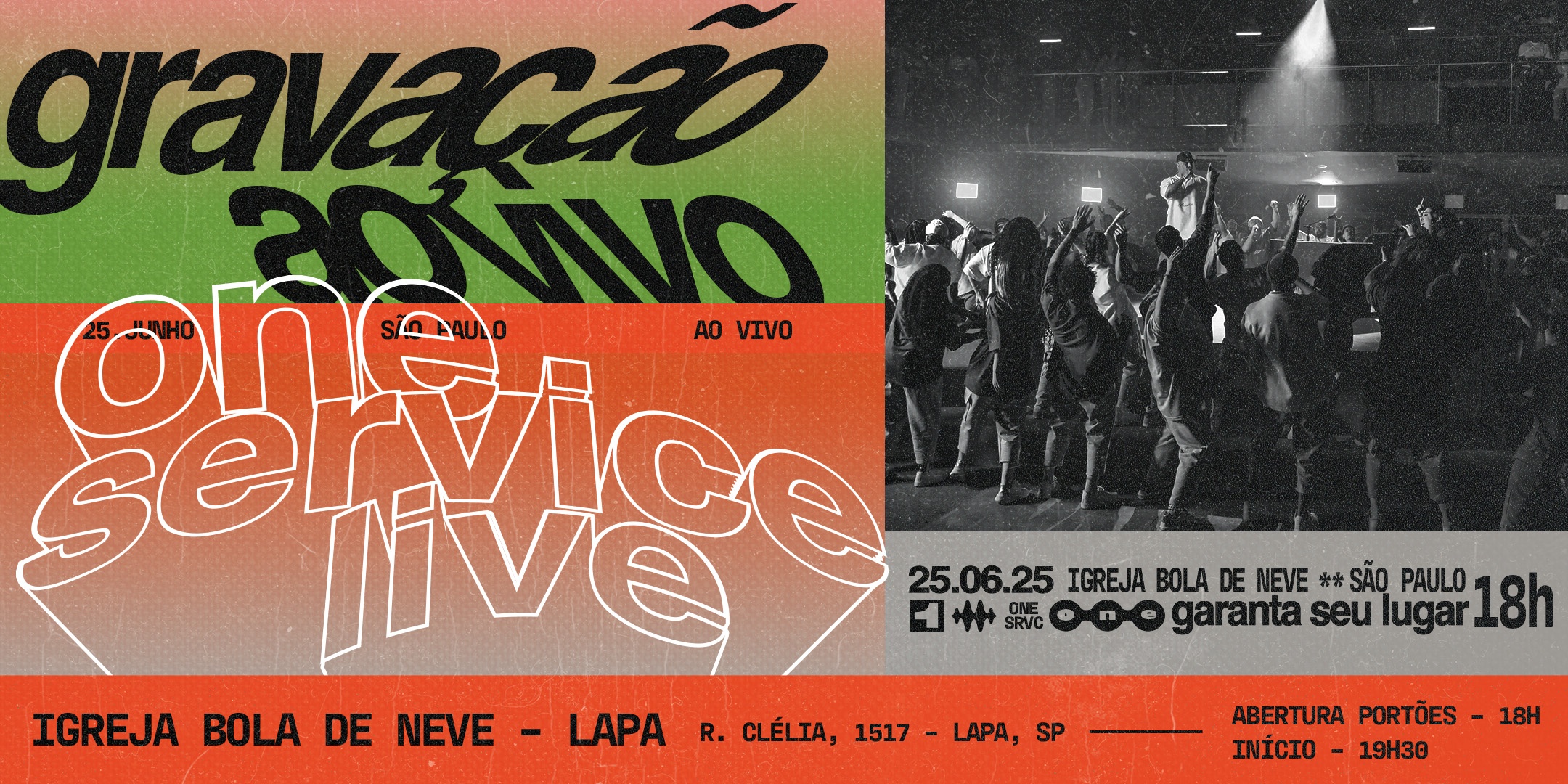 Gravação DVD One Service em São Paulo - Sympla