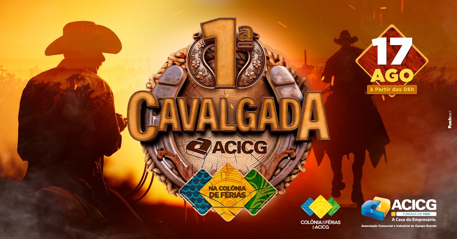 1ª CAVALGADA DA COLÔNIA DE FÉRIAS DA ACICG