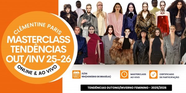Banner Masterclass online: Tendências outono/inverno 25-26