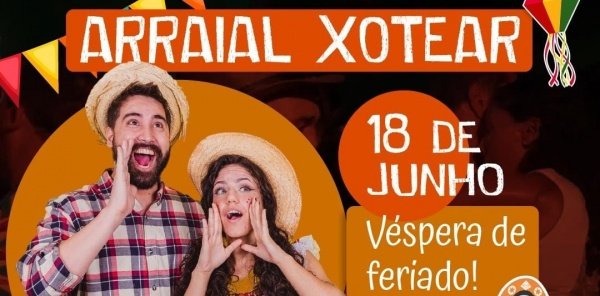 Banner Arraiá do Xotear