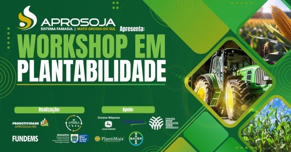 Banner Workshop em plantabilidade - Etapa Ponta Porã