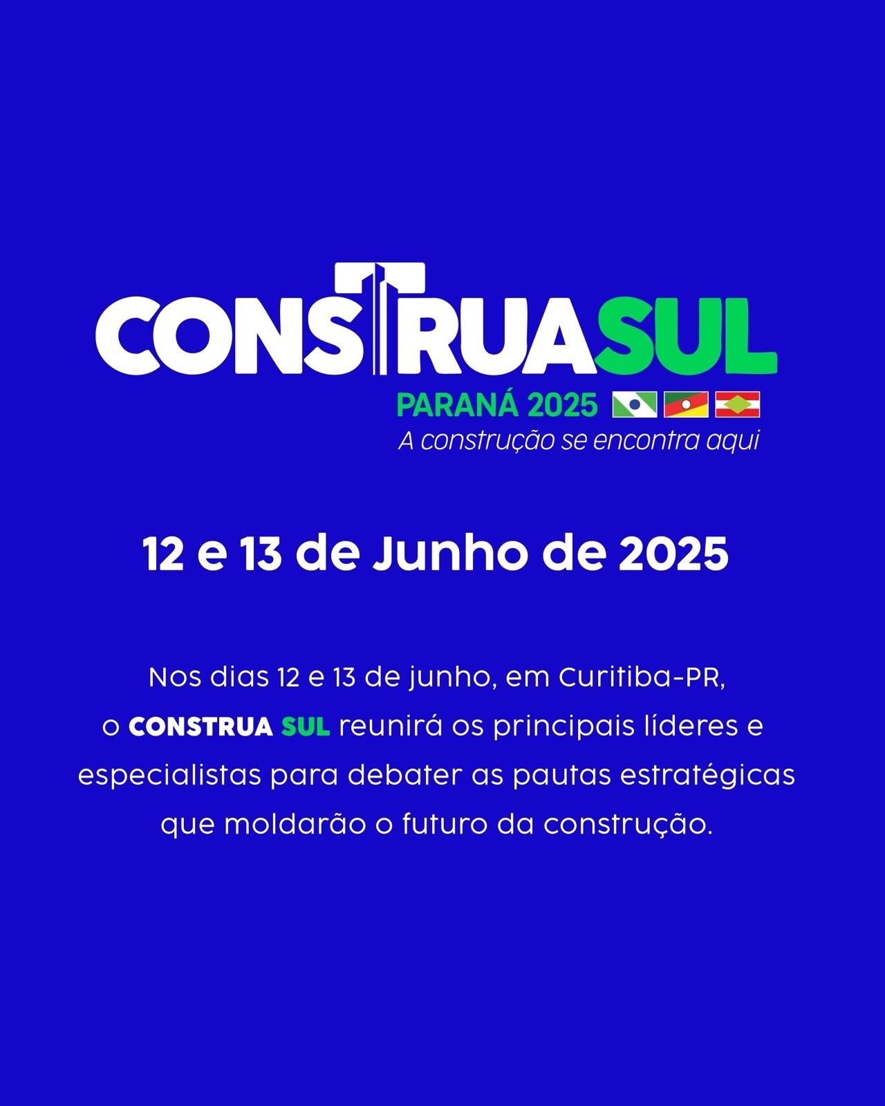 Construa Construa Sul em Curitiba - Sympla