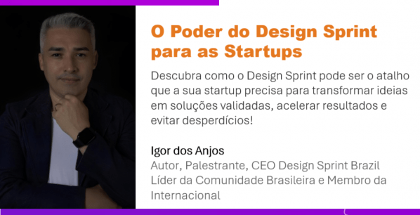 Banner 35o Encontro Grape Valley - O Poder do Design Sprint para as Startups