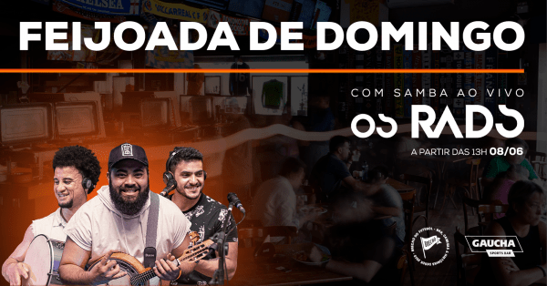 Banner Feijoada + Samba