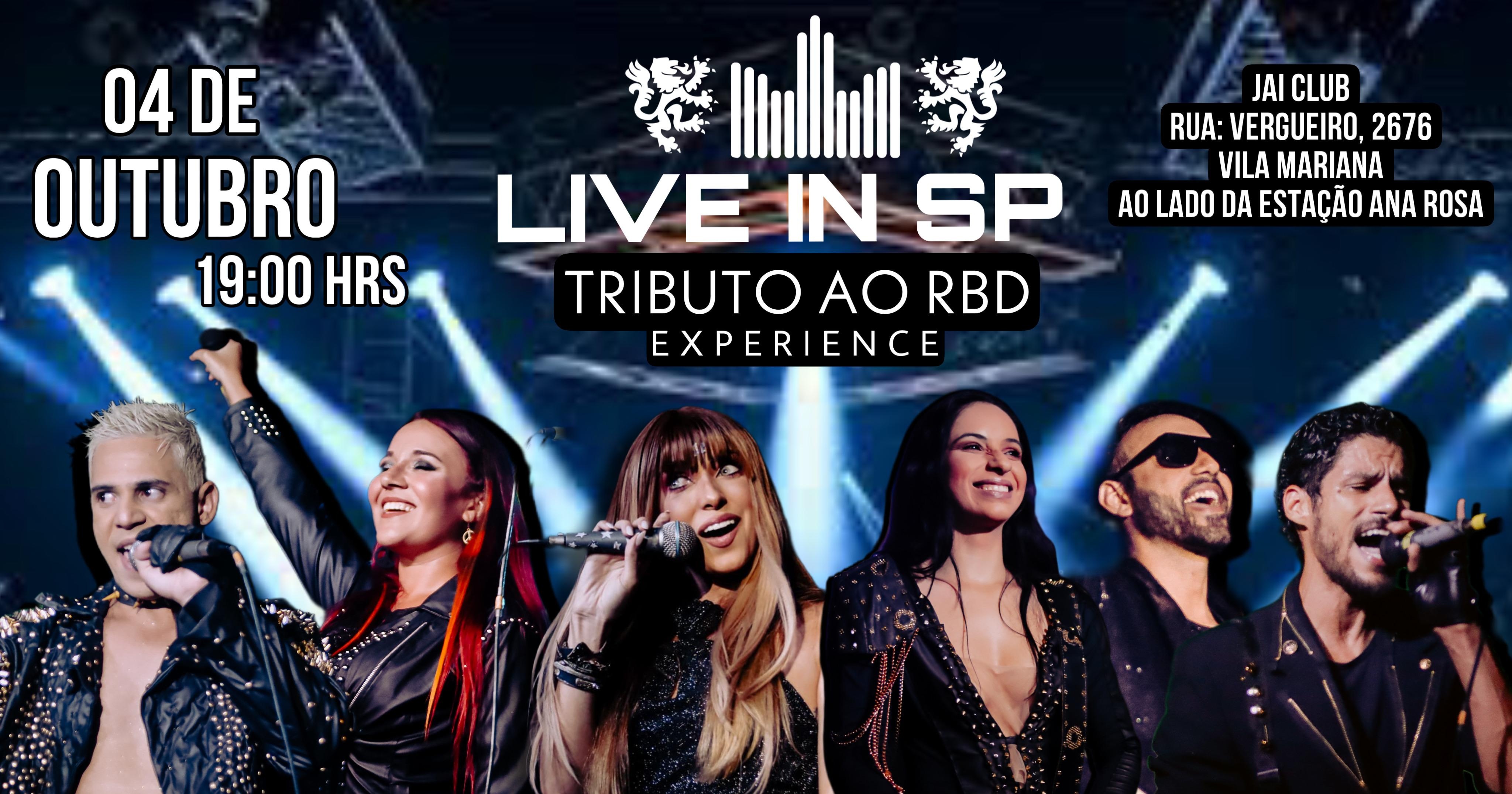 Tributo ao RBD Experience Live in SP - DIA MUNDIAL DO RBD