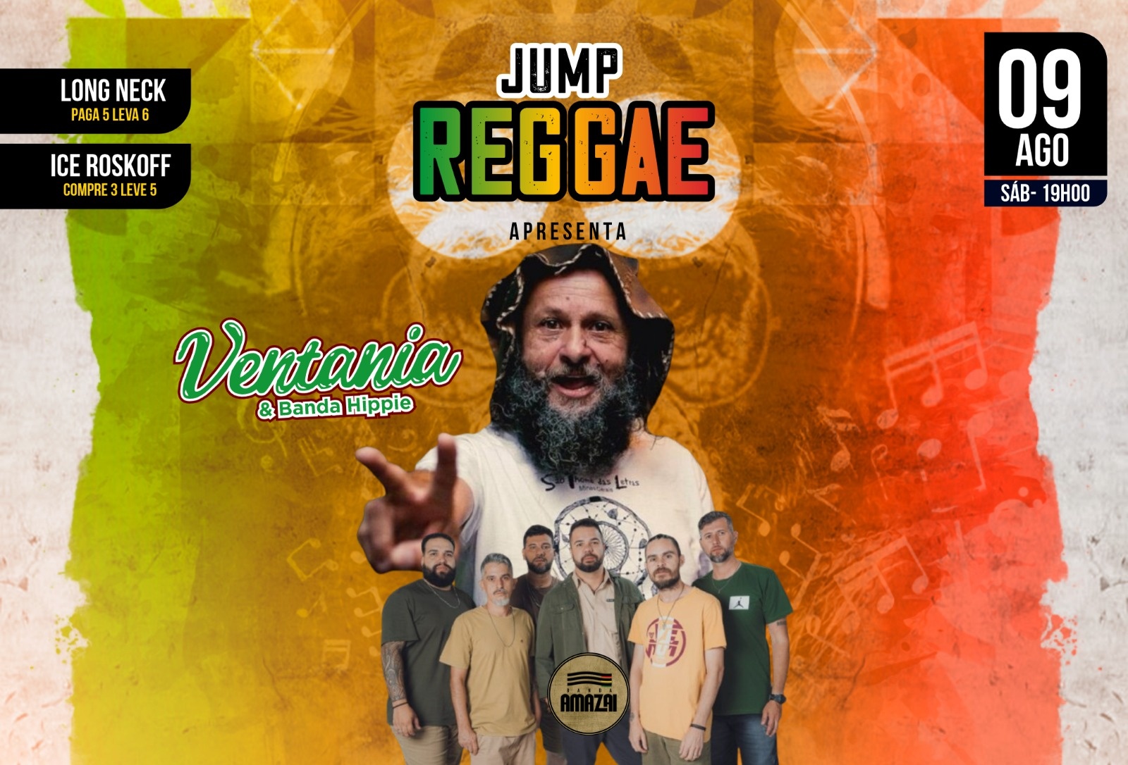 Ventania & Banda Hippie e Amazai