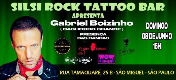 Gabriel Boizinho (Cachorro Grande) e os novos nomes do Rock Nacional