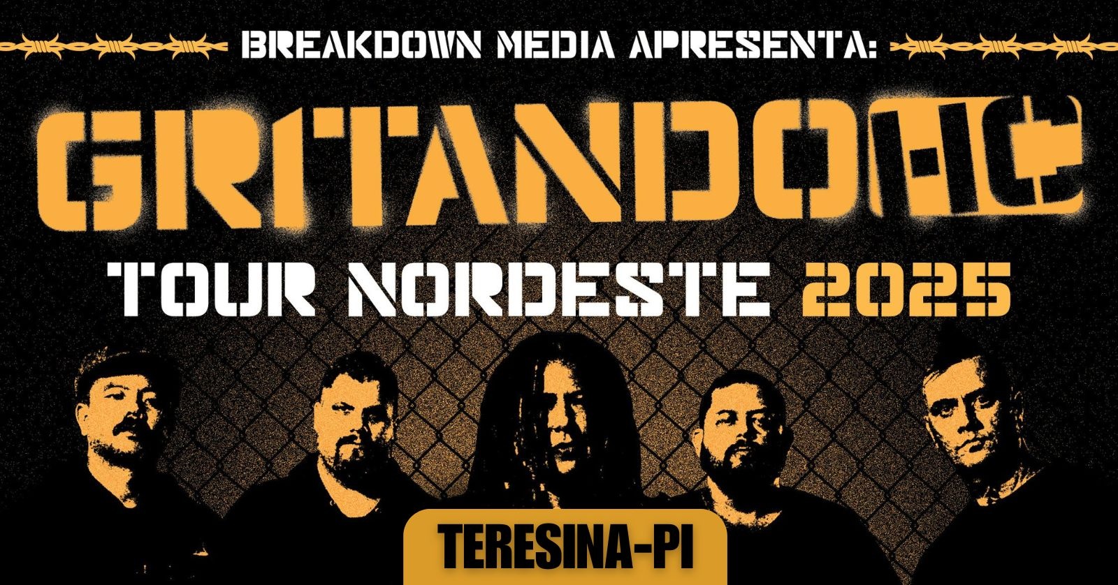 GRITANDO HC EM TERESINA-PI |TOUR NORDESTE 2025