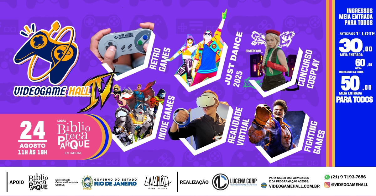 Vídeo Game Hall 4°Edição