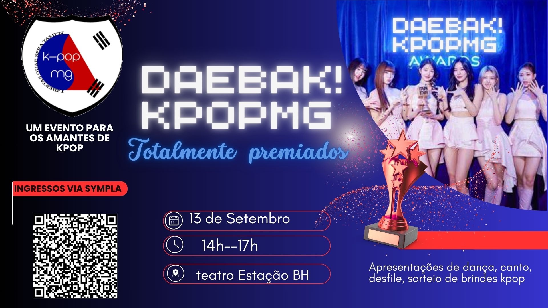 Daebak! KpopMG 5ª Edição - Totalmente Premiados