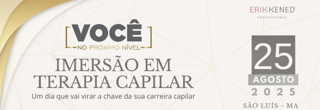 VOCÊ NO PRÓXIMO NÍVEL- Imersão em terapia capilar