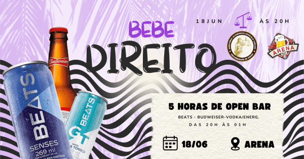Banner BEBE DIREITO - OPEN BAR PREMIUM