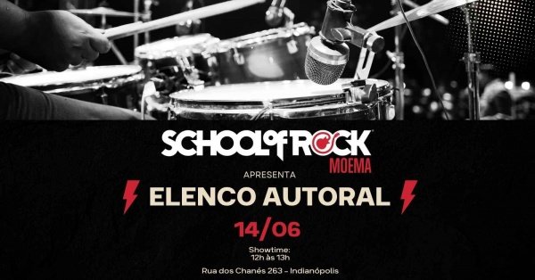 Mostra do Elenco Autoral - School of Rock Moema