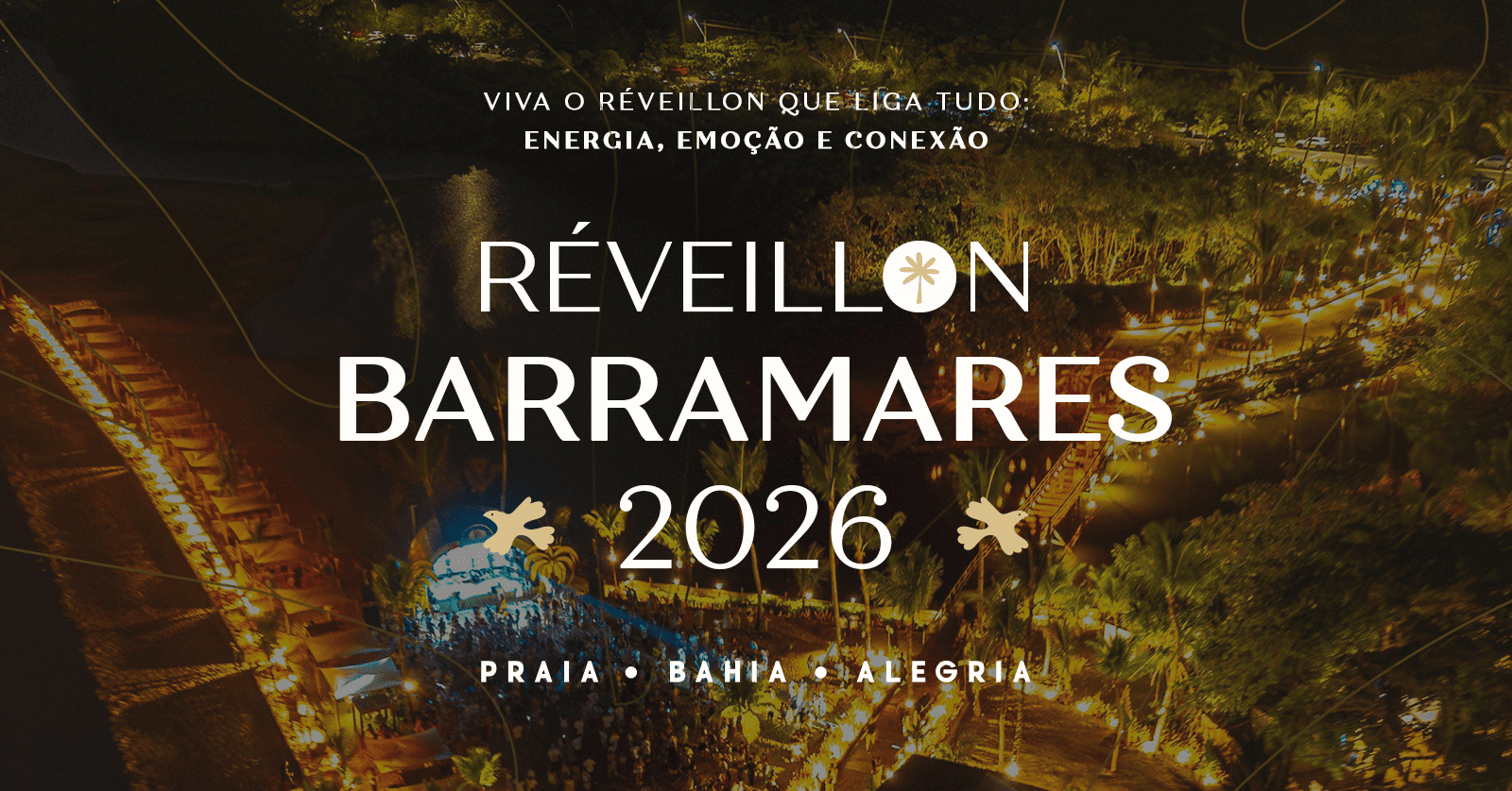 Réveillon Barramares 2026 - Porto Seguro