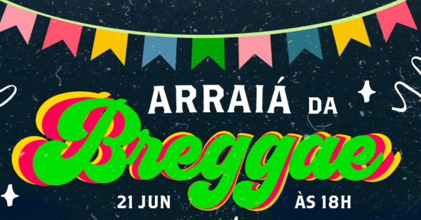 Banner Arraiá da Breggae