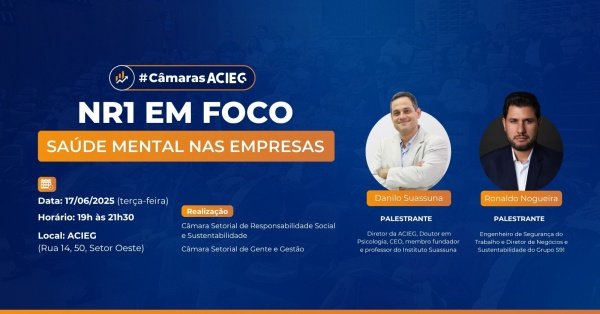 Banner NR1 em Foco: Saúde Mental nas Empresas