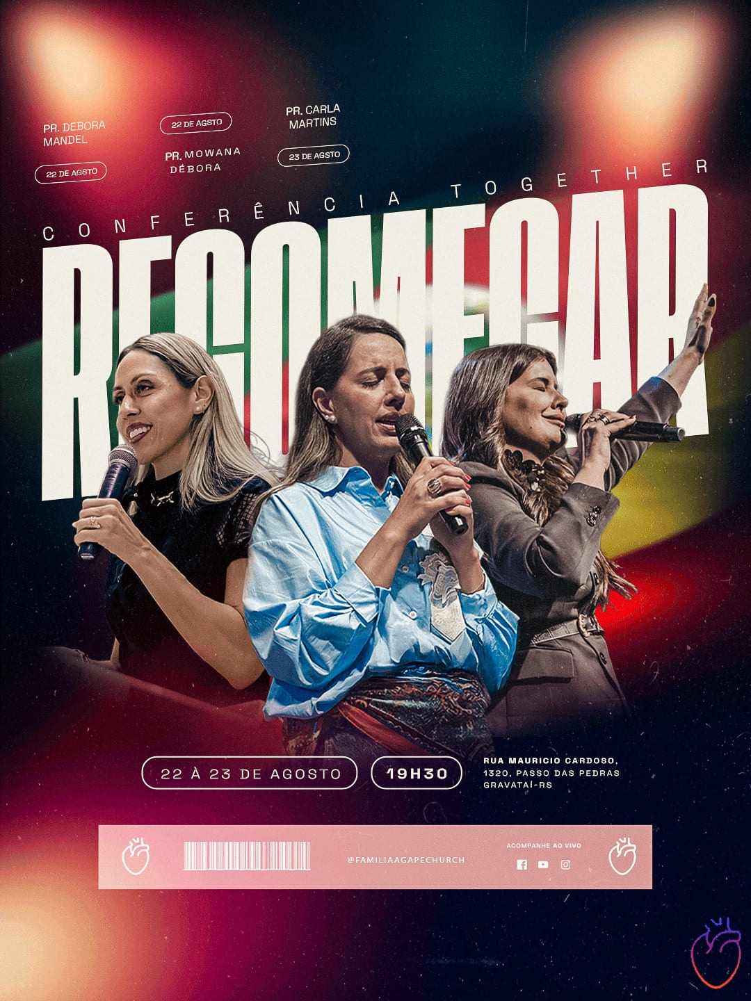 CONFERÊNCIA TOGETHER - RECOMEÇAR