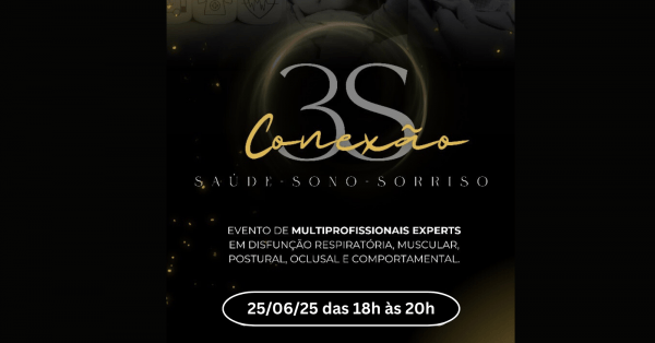 Banner Conexão 3S - Saúde, Sono, Sorriso