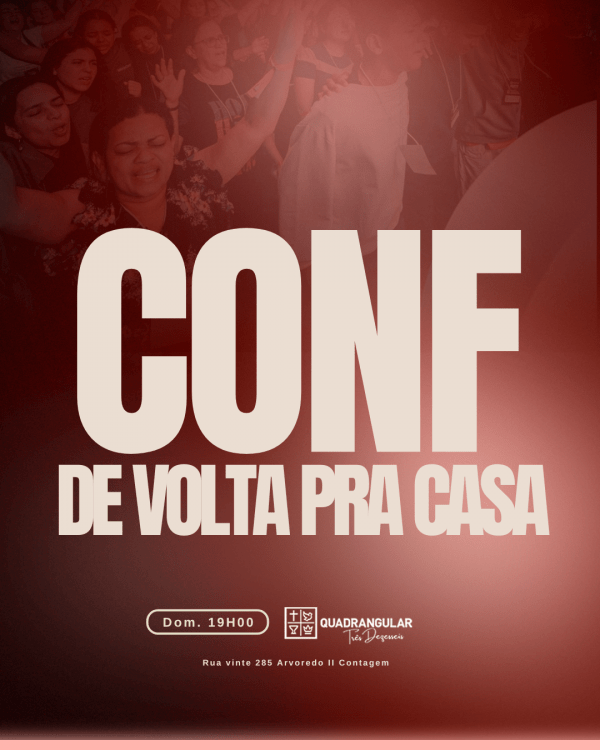 Imagem do evento Conferência: De Volta Pra Casa