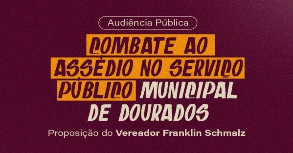 Banner Combate ao Assédio no Serviço Público Municipal de Dourados