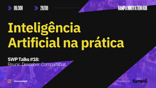 Banner SWP Talks #18: Reunir. Descobrir. Compartilhar.
