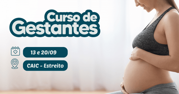 Imagem do evento Curso de gestantes CAIC - setembro