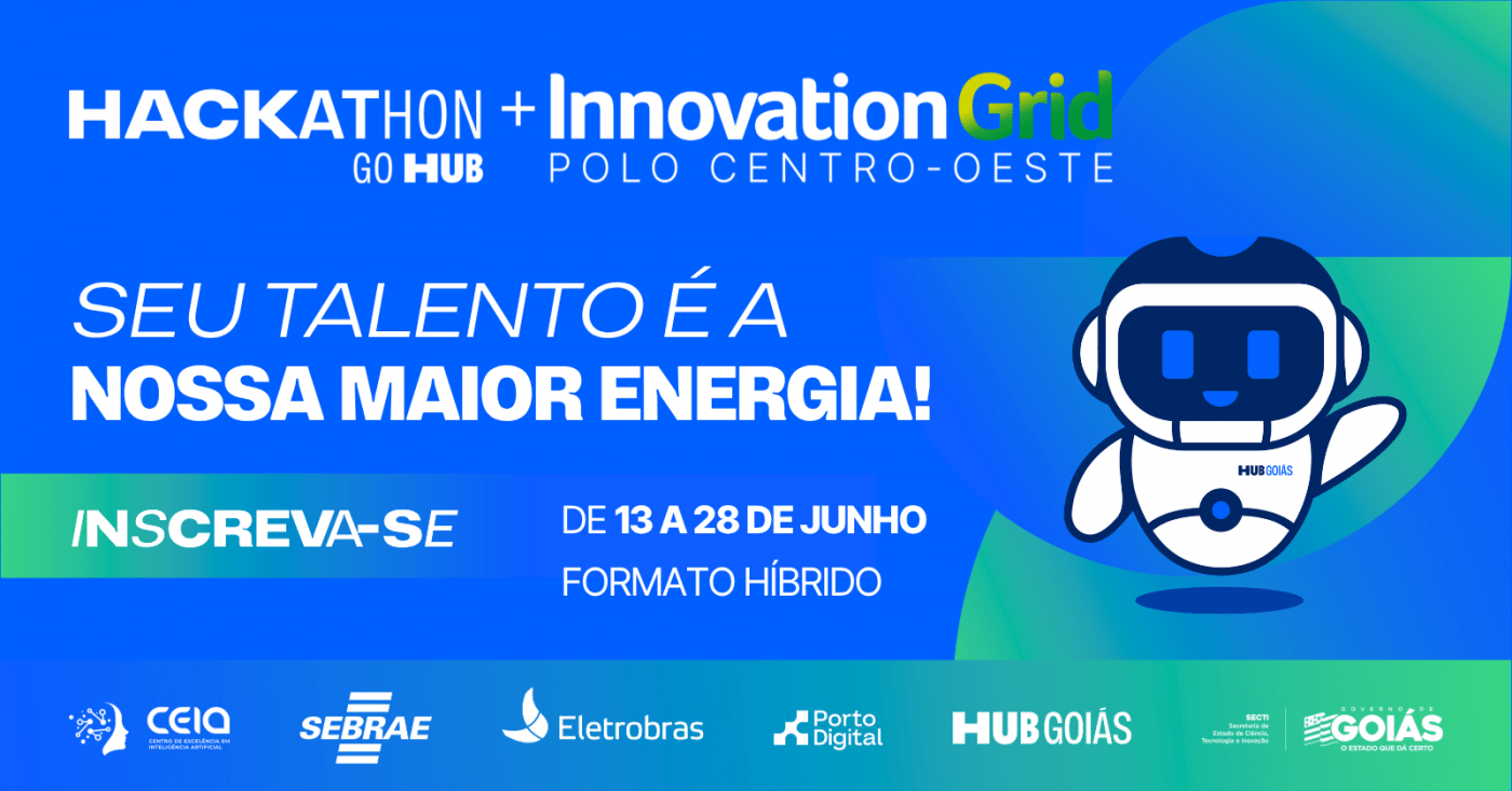 Go Hackathon 3º Hackathon GO HUB - Edição Innovation Grid em Goiânia - Sympla