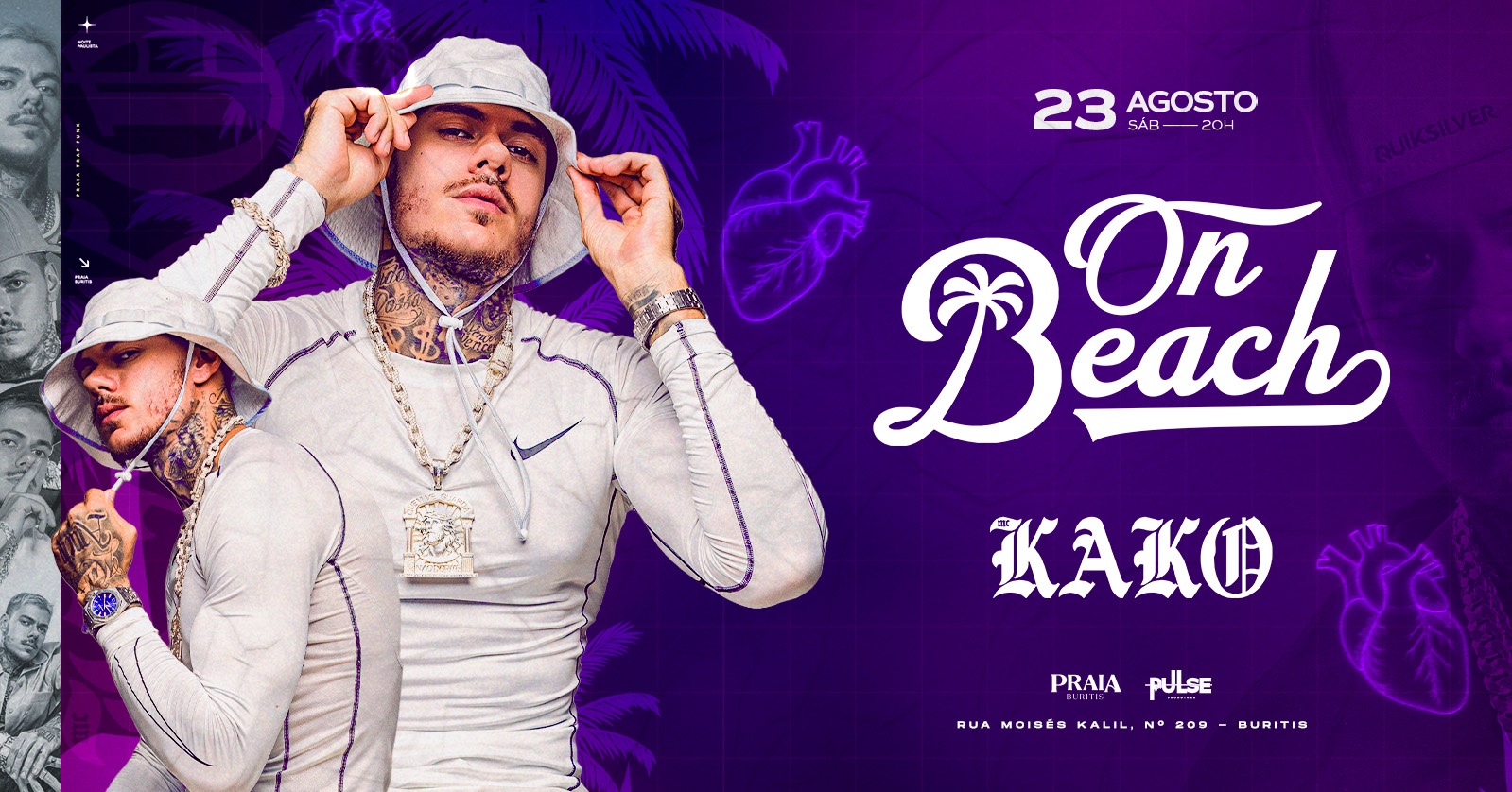 ON BEACH convida MC KAKO