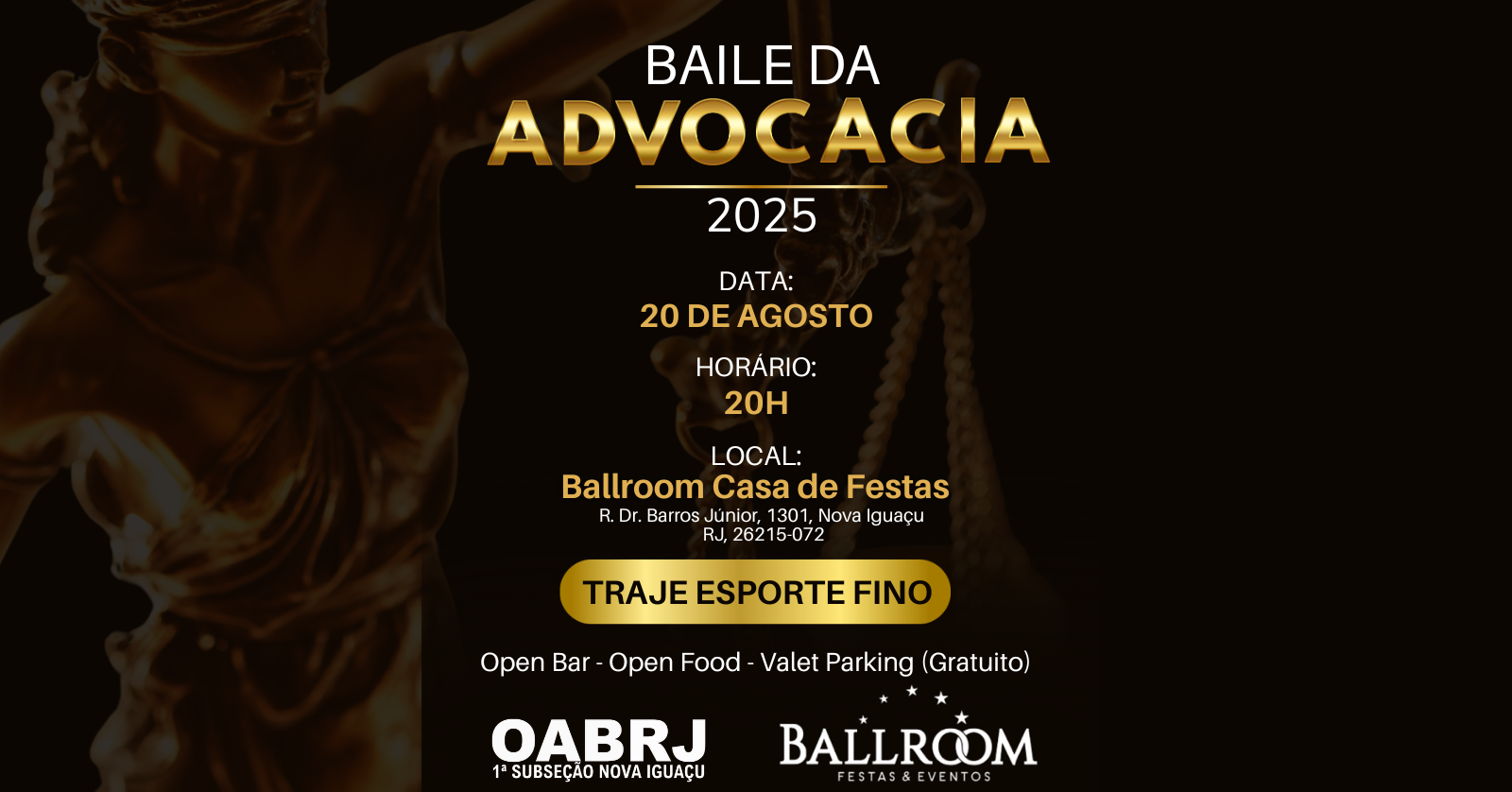 Baile da Advocacia OAB Nova Iguaçu 2025