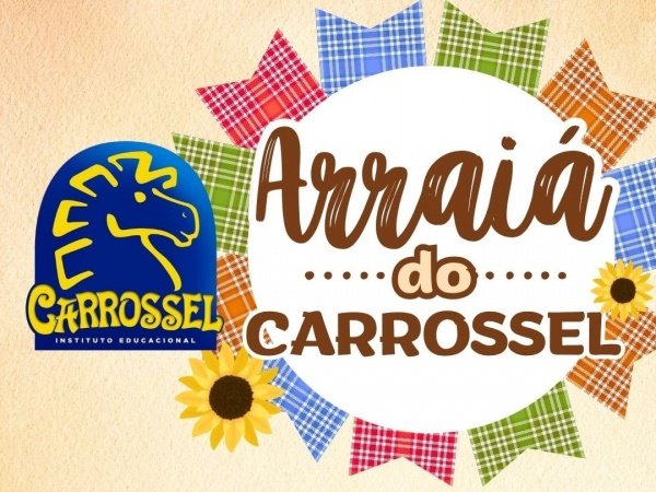 Banner Festa Junina Carrossel 2025