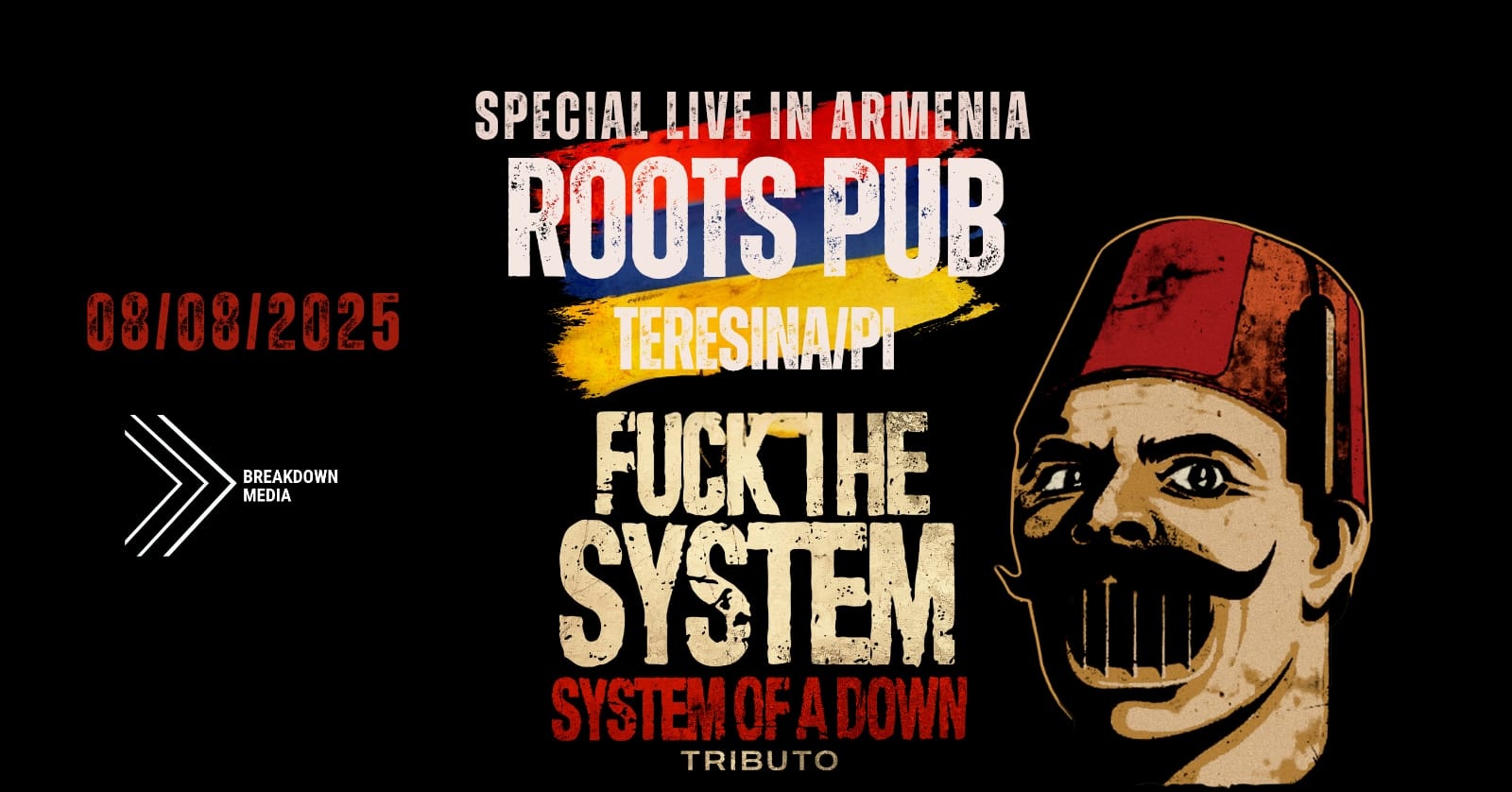 FUCK THE SYSTEM EM TERESINA-PI | LIVE IN ARMENIA