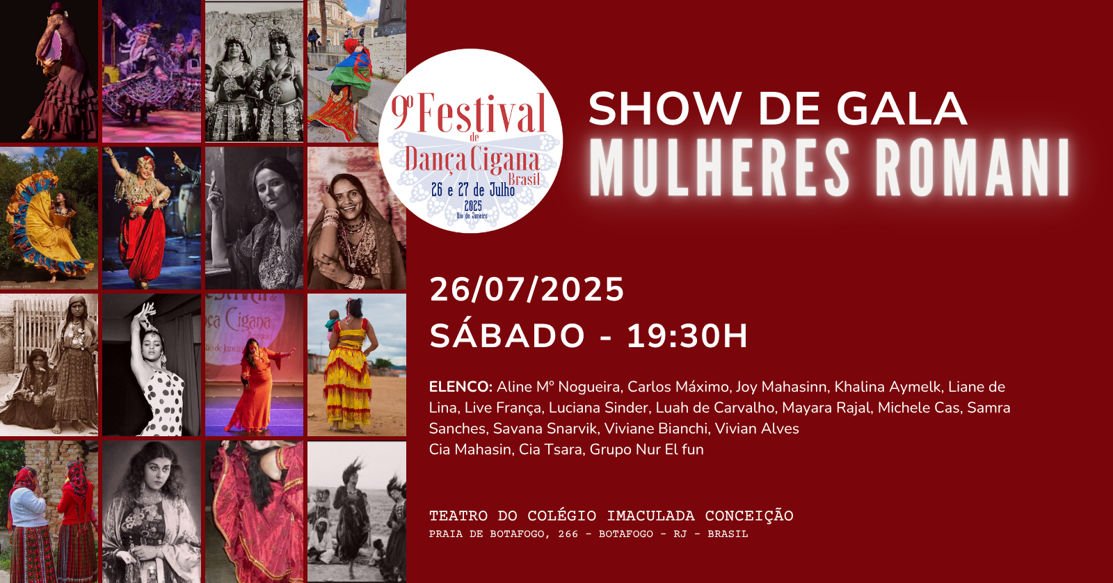 Show de Gala - MULHERES ROMANI