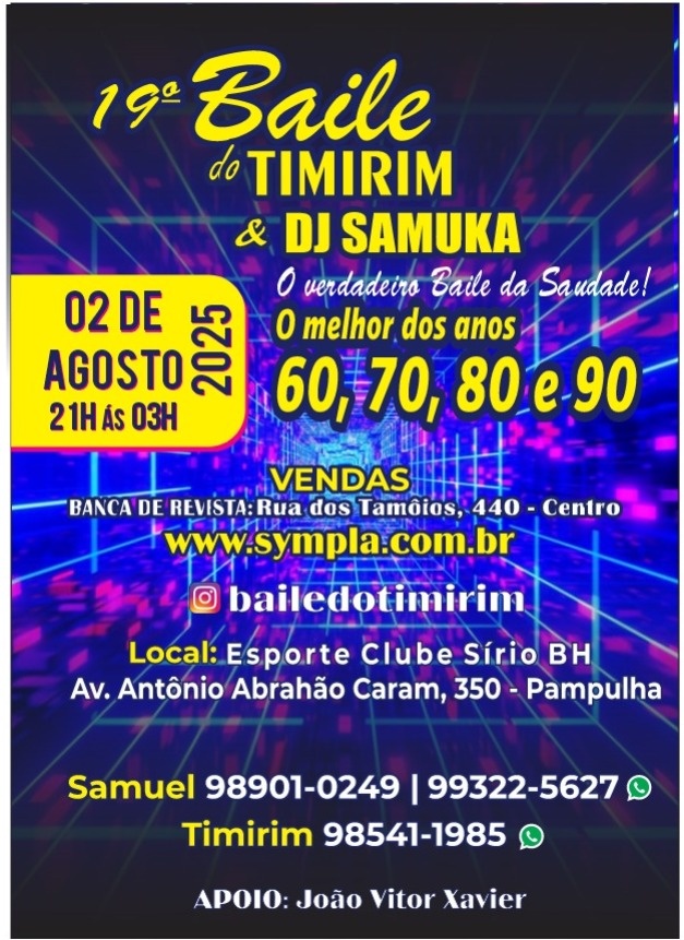19° BAILE DO TIMIRIM & DJ SAMUKA
