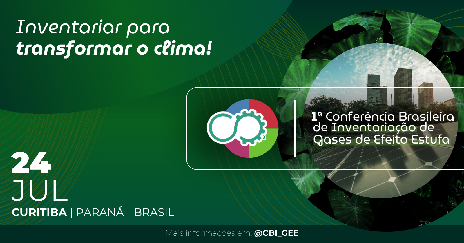 1º Conferência Brasileira de Inventariação de Gases de Efeito Estufa