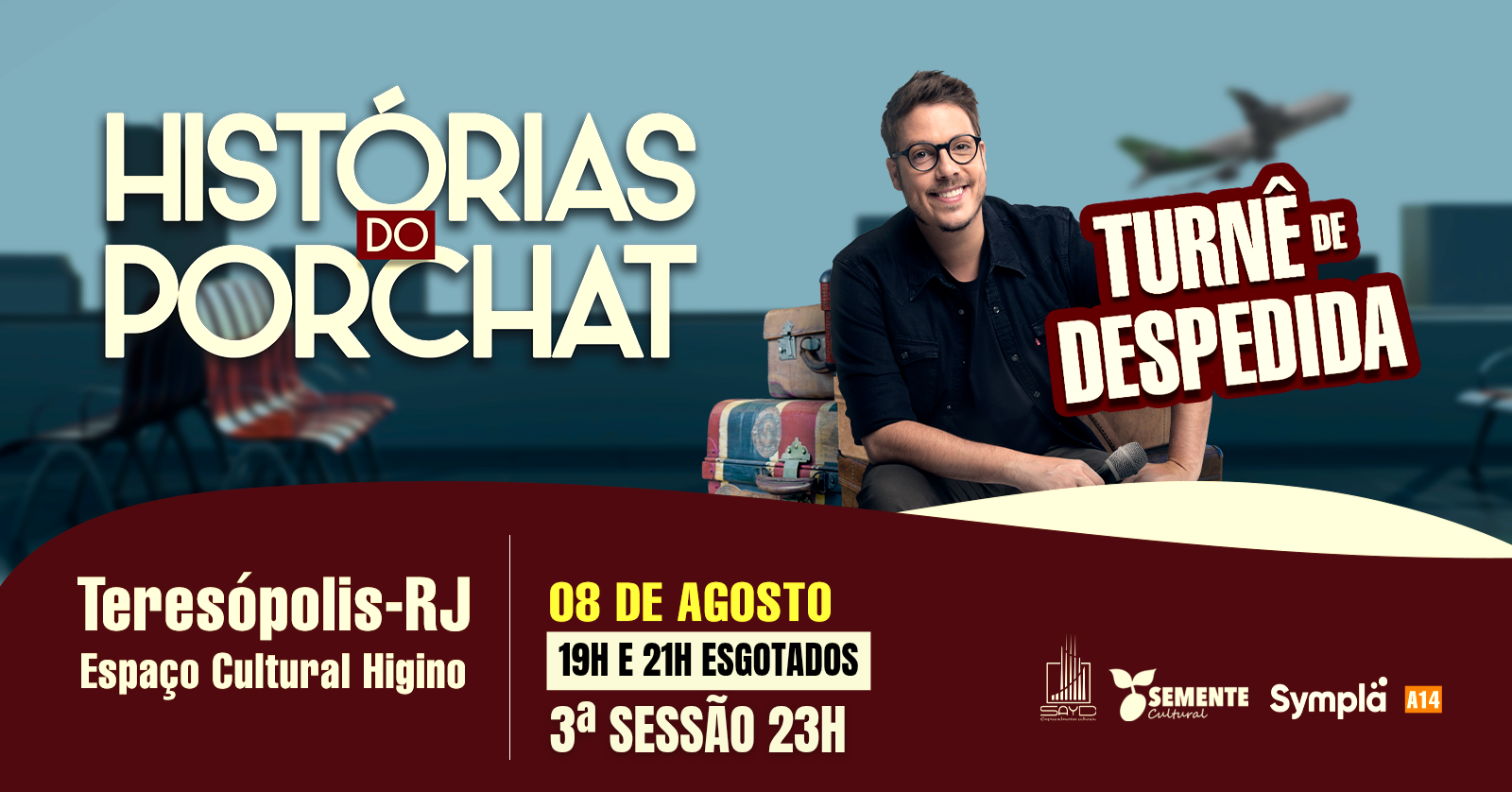 Fábio Porchat em Teresópolis 08/Agosto 3ª SESSÃO 23H