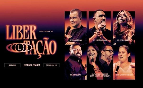 Banner Conferência de Libertação.