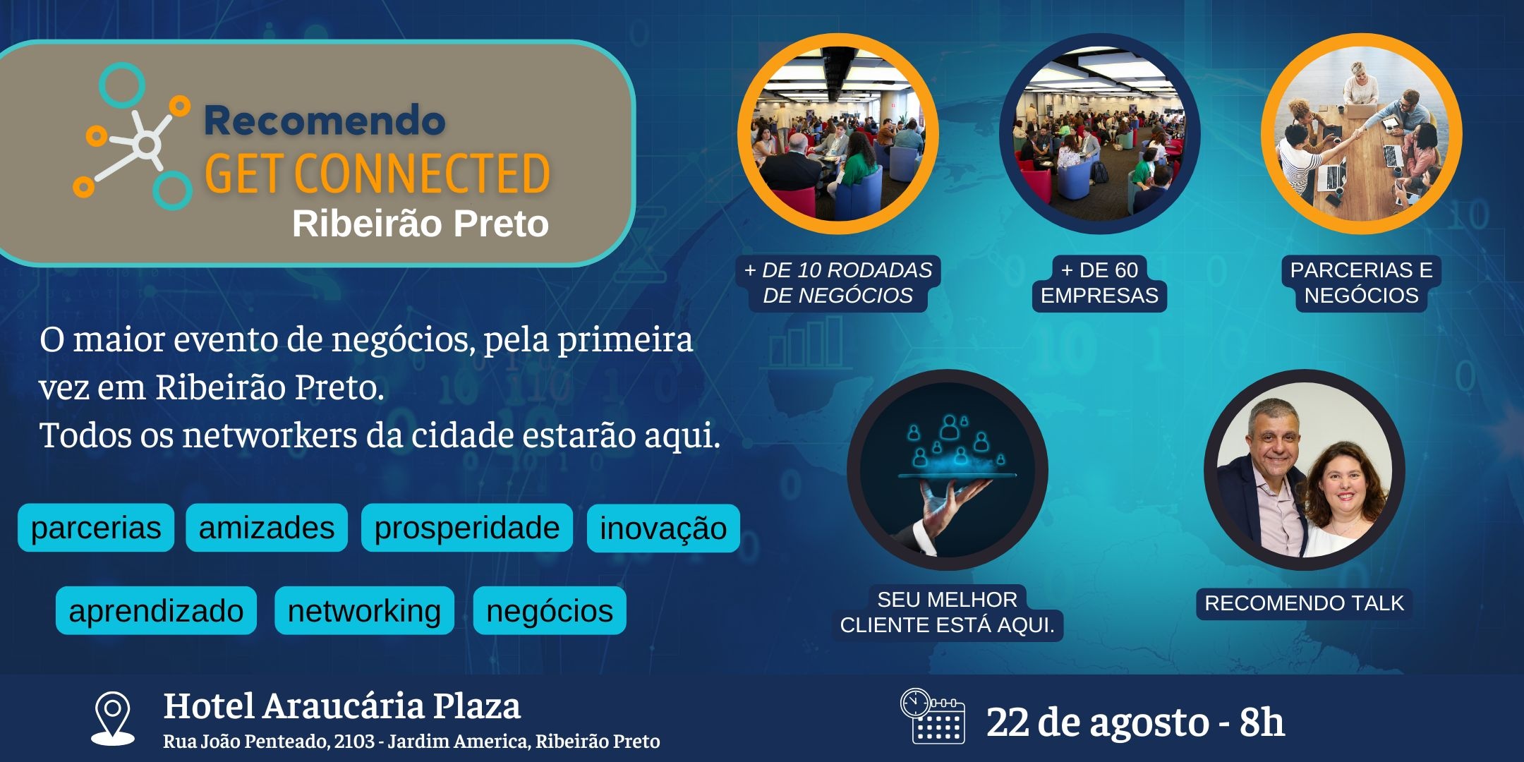 Get Connected - A melhor rodada de negócios, para sua empresa ter mais resultados.