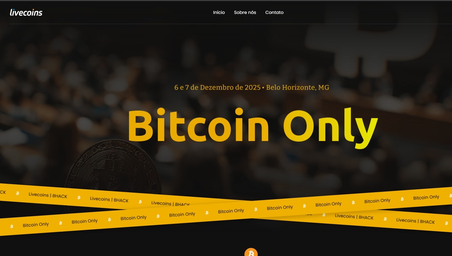 Bitcoin Only em Belo Horizonte - Sympla