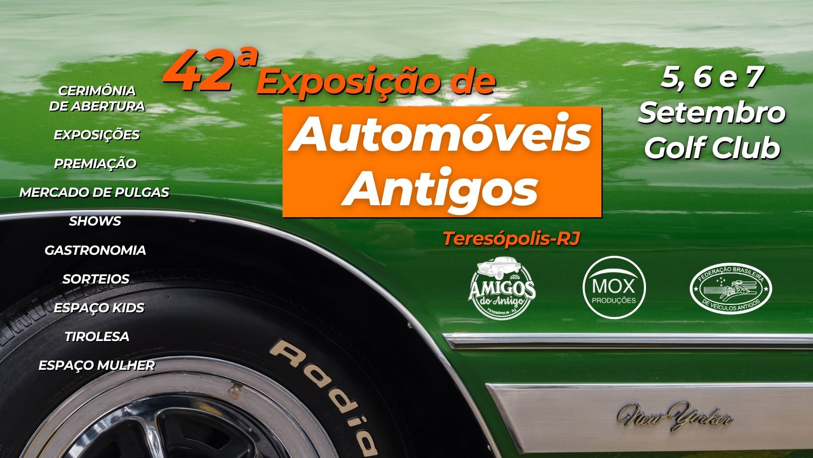 42ª EXPOSIÇÃO DE AUTOMÓVEIS ANTIGOS DE TERESÓPOLIS    EXPOSITOR