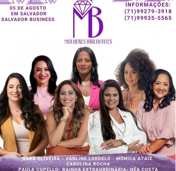 Imagem do evento MULHERES BRILHANTES - NETWORK: "O IDIOMA DO PODER"