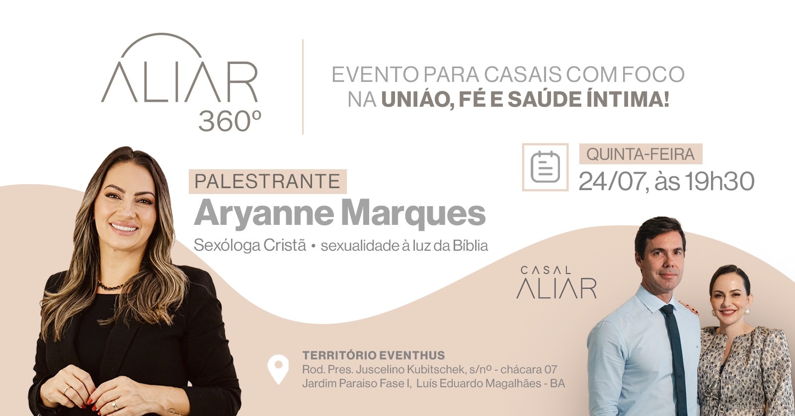Aliar 360° - UNIÃO, FÉ E SAÚDE ÍNTIMA