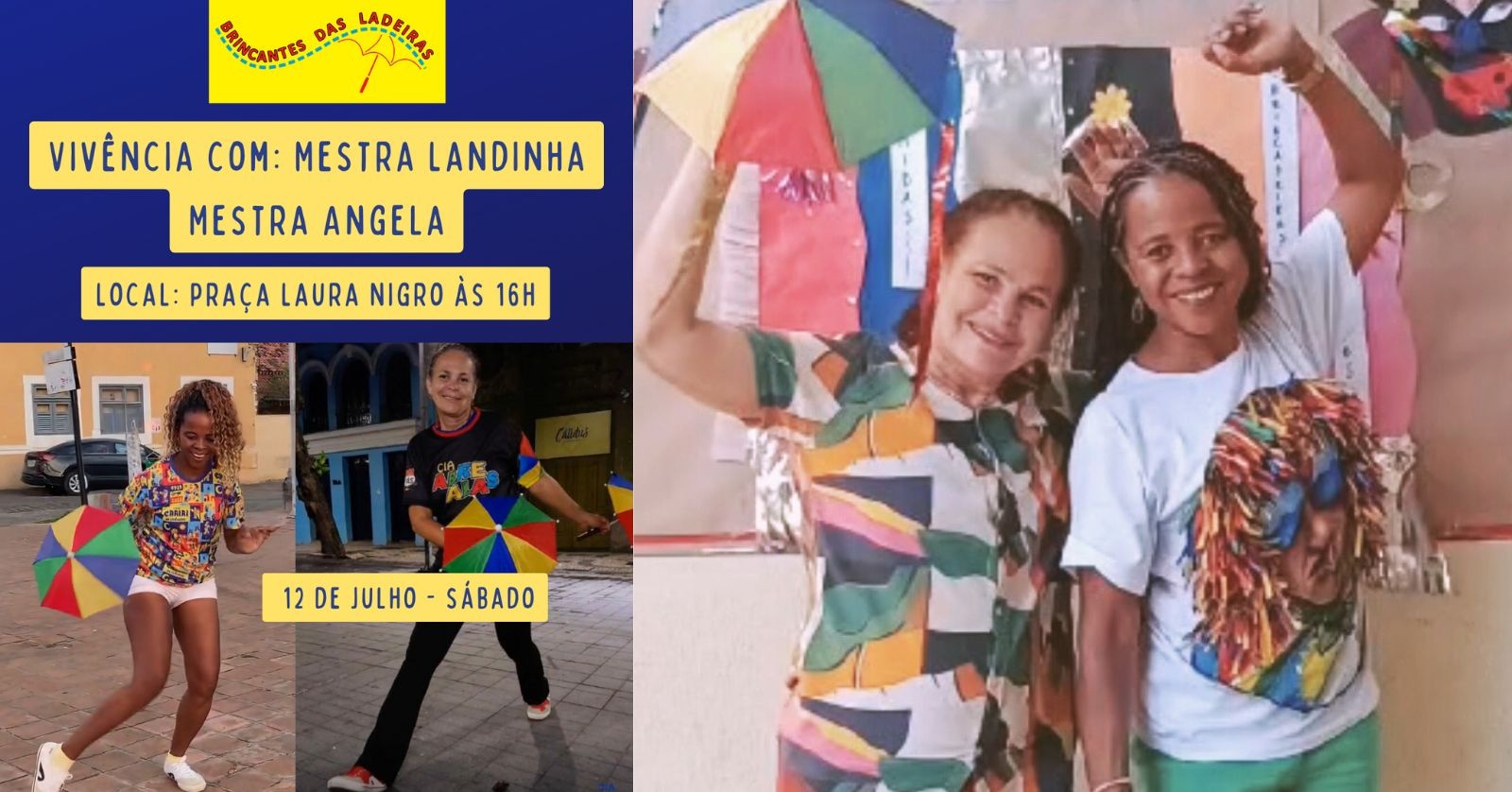 Mestra Landinha e Mestra Ângela & BRINCANTES DAS LADEIRAS