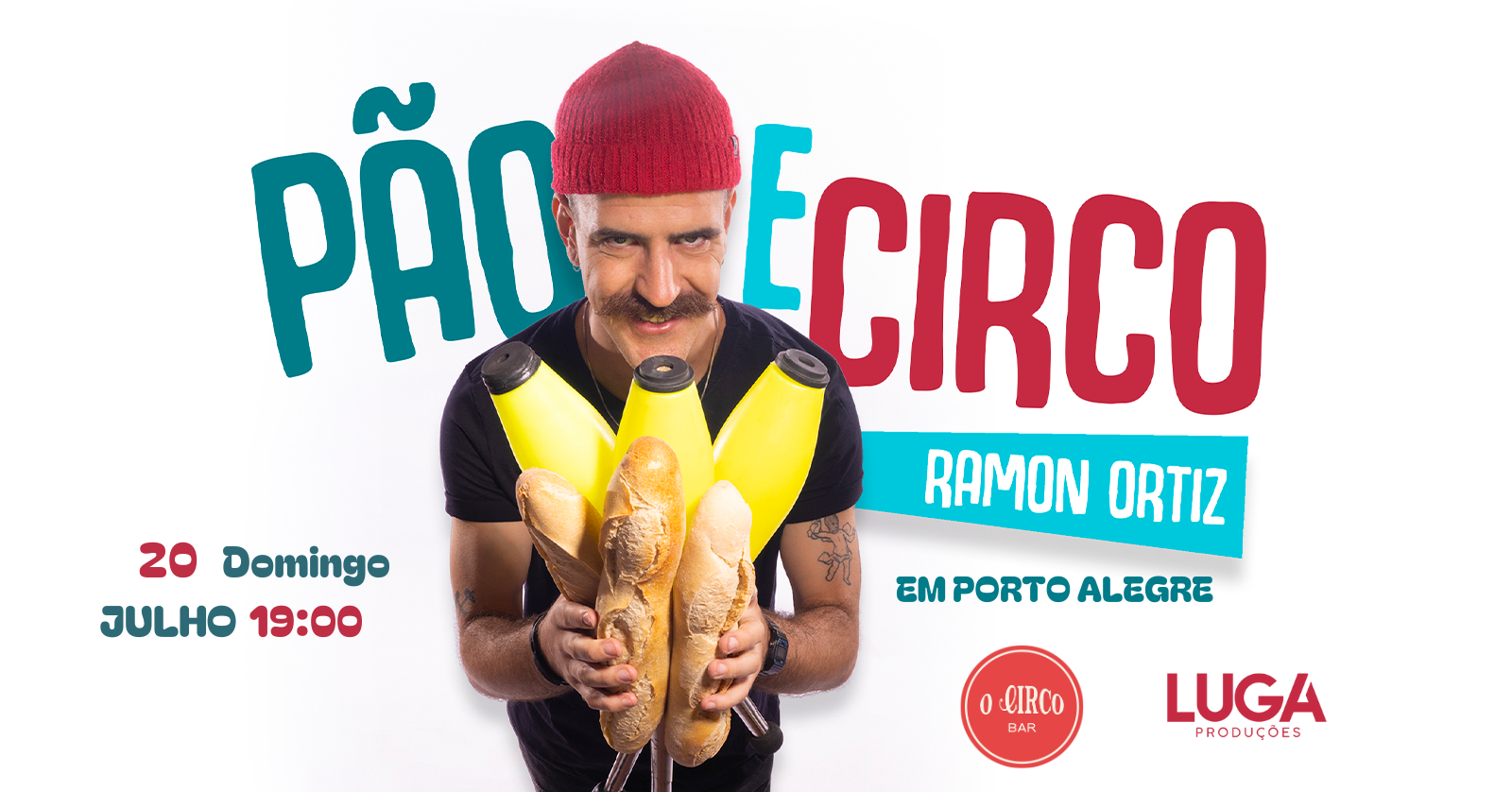 20/07 - Ramon Ortiz - Pão e Circo