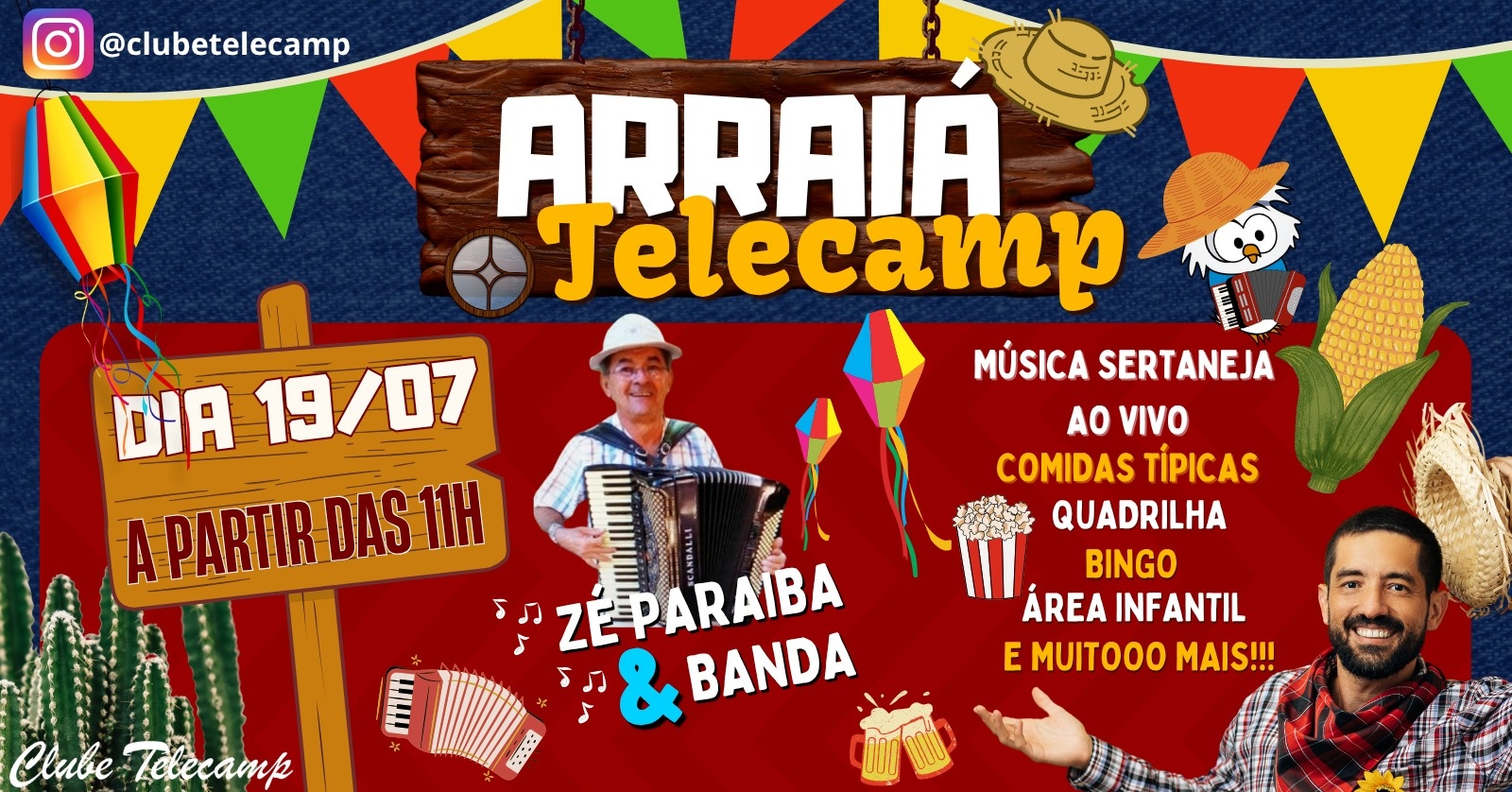 Arraiá Telecamp 2025