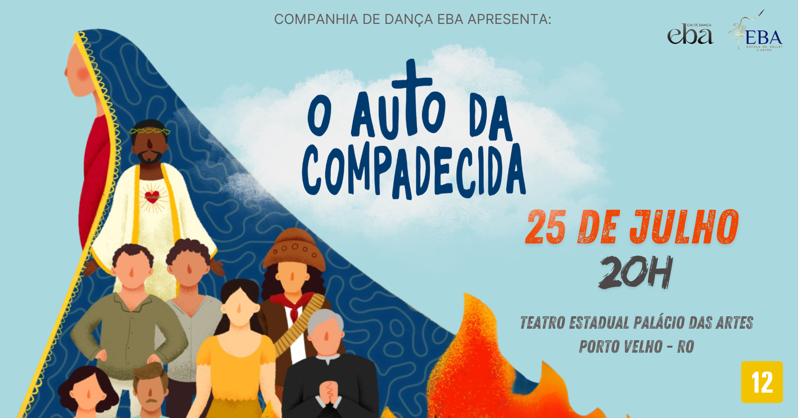 O Auto da Compadecida - Espetáculo de Dança (Porto Velho)